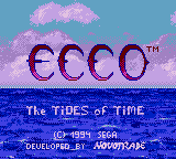 Ecco II - The Tides of Time Title Screen